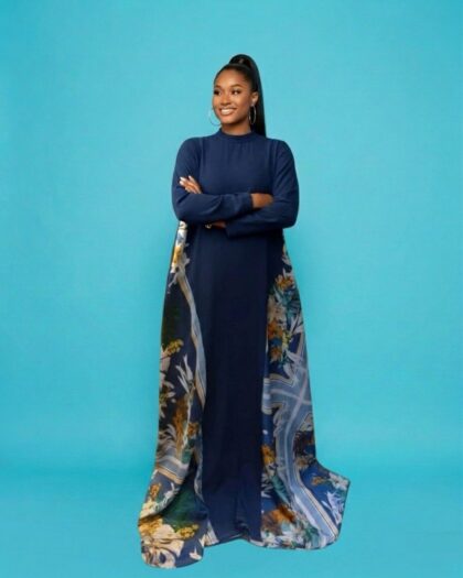 The Aqua Dress