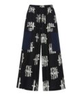 Iconola Black Print Ankara Pants