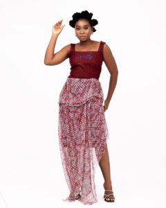 Pétale Écarlate Dress