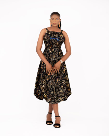 Éclat Bronze Dress